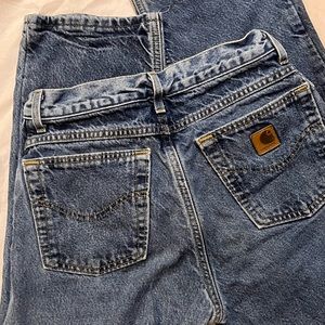 vintage carhartt high waisted jeans